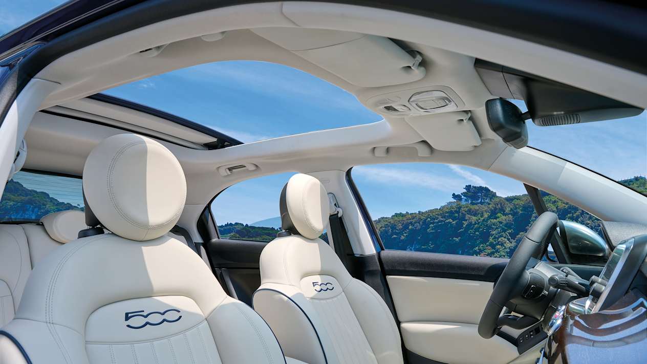 Fiat 500X Dolce Vita Capri sièges