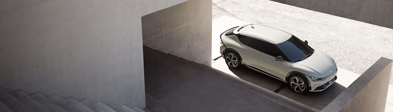 Kia EV6 vue de haut