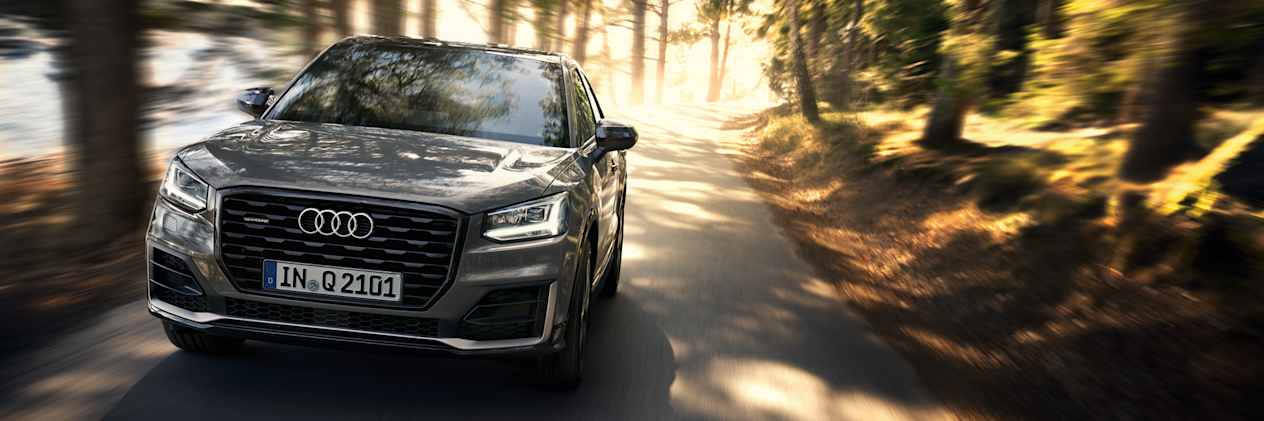 Audi Q2 on the road