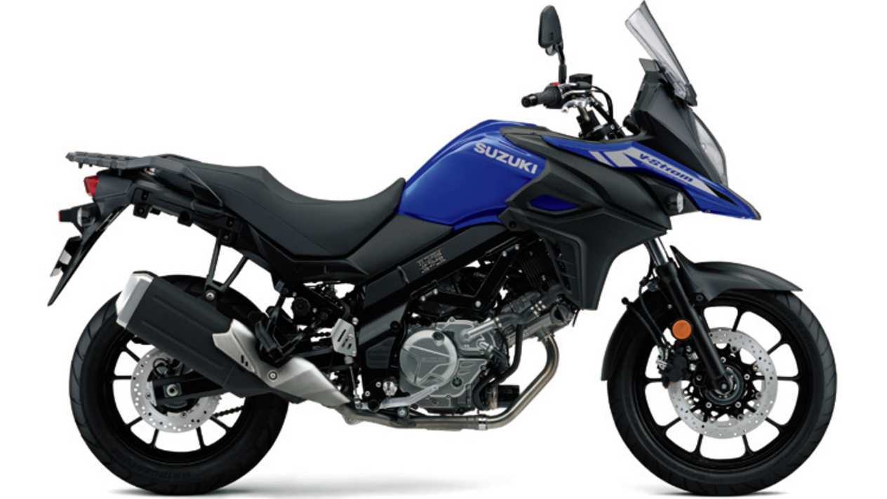 Suzuki V-Strom 650 bleu