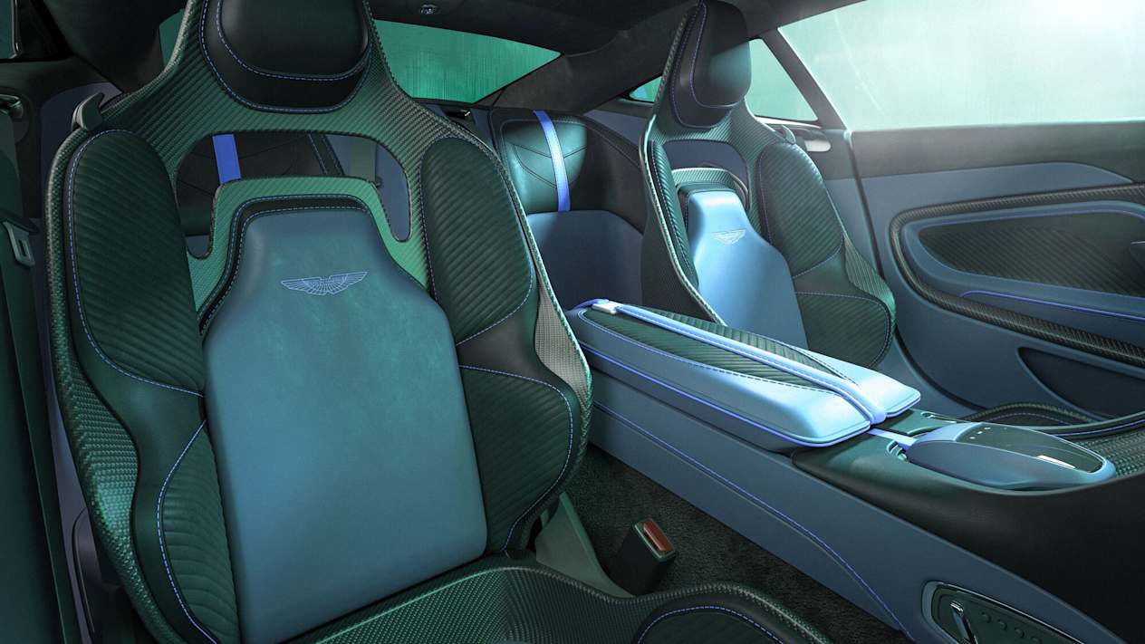 aston martin dbs 770 intérieur sièges