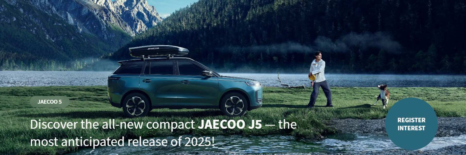 JAECOO 5 - Register Your Interest