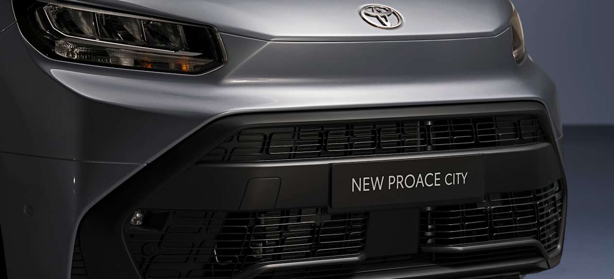 Toyota Proace City 2024 : détail bouclier avant