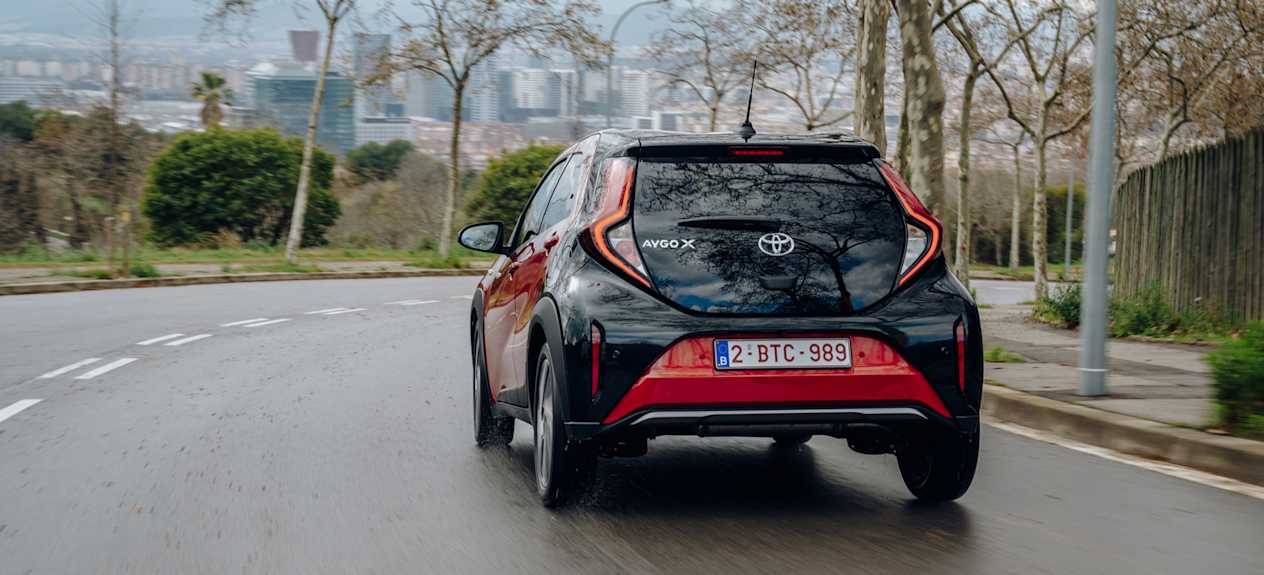 Toyota Aygo X face arrière