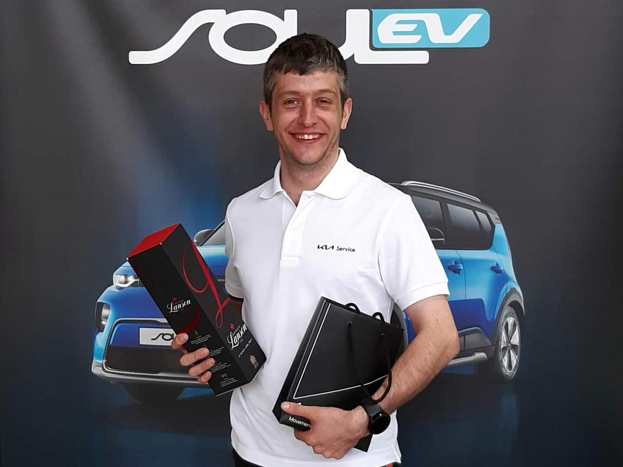 David Weston is a world champion
