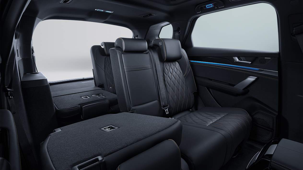BYD Tang 2024 : banquettes rabattables