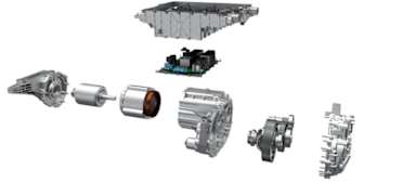 The world's first mass-produced 8-in-1 electric powertrain