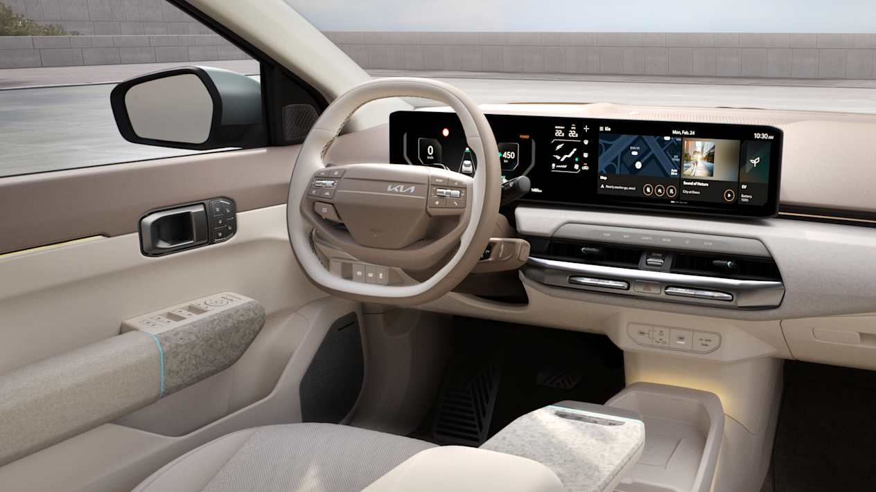 Kia EV4 4 Portes 2025 : intérieur et planche de bord