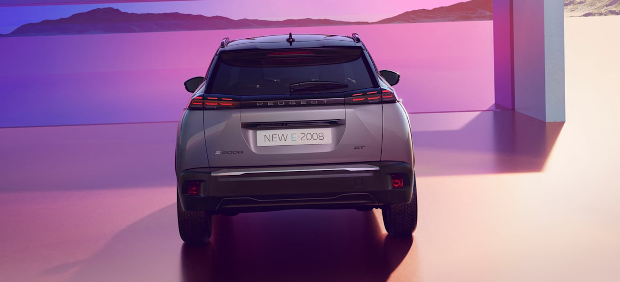 Peugeot 2008 2023 : face arrière statique