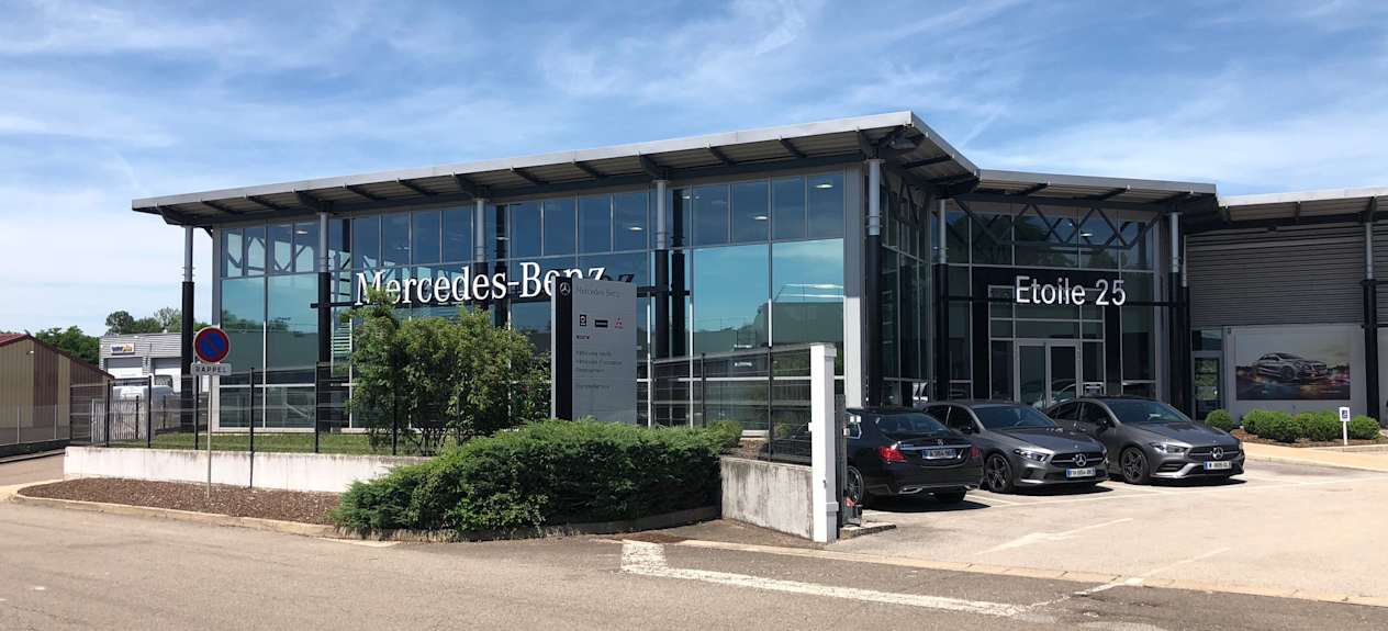 Concession Mercedes-Benz Etoile 25 Besançon