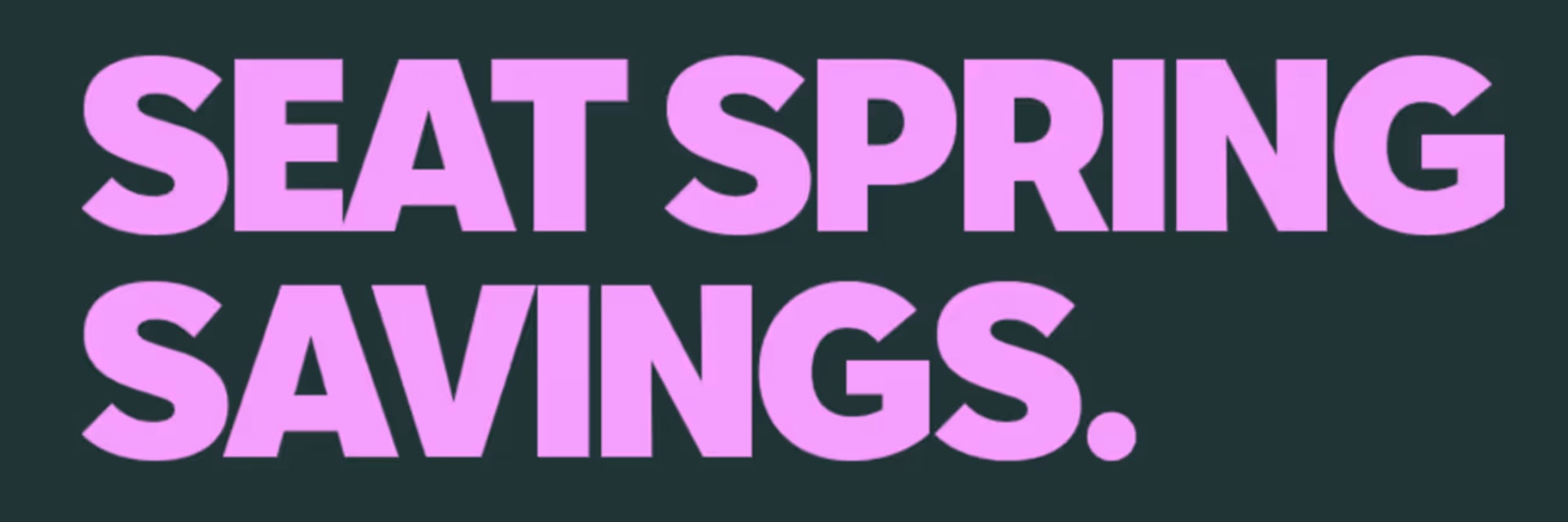 SEAT Spring Savings Event