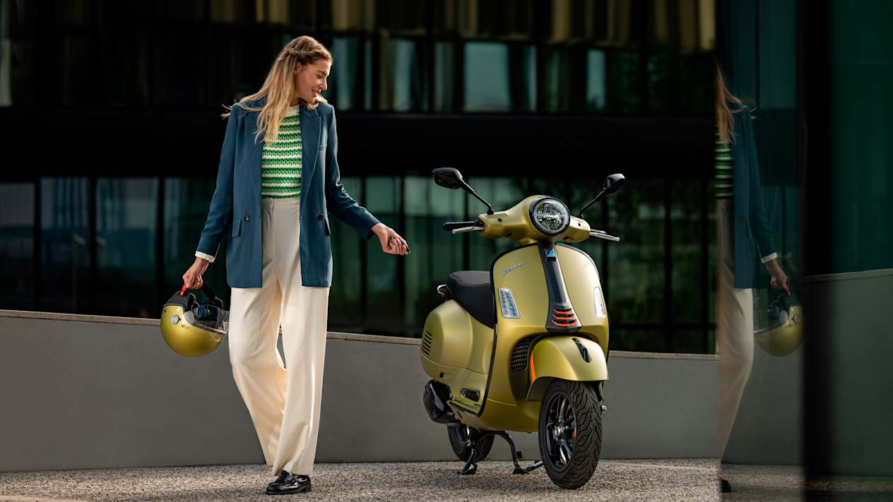 Vespa GTS vue avant