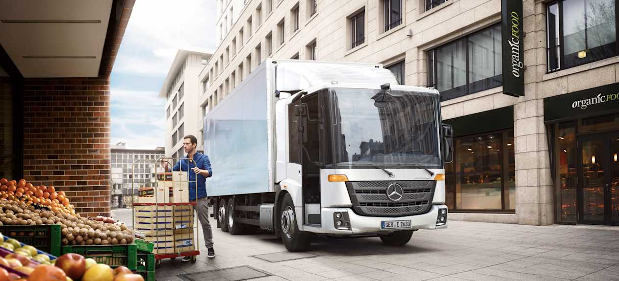 Mercedes-Benz Econic distribution marché