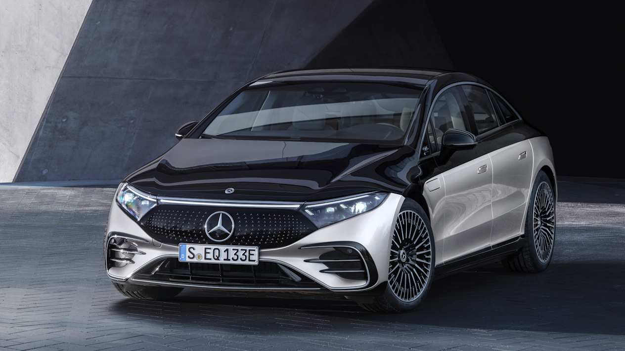 Nouvelle Mercedes EQS avant