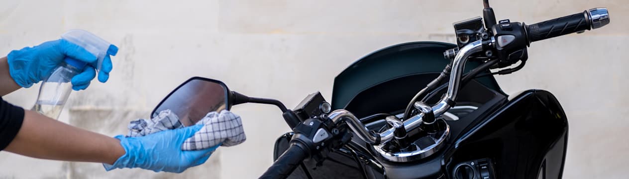 Entretien moto nettoyage
