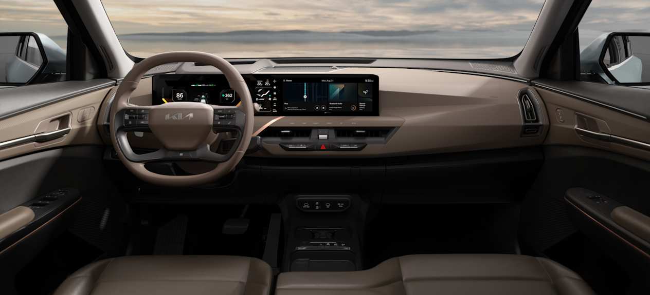 Kia EV5 2024 : planche de bord et écrans