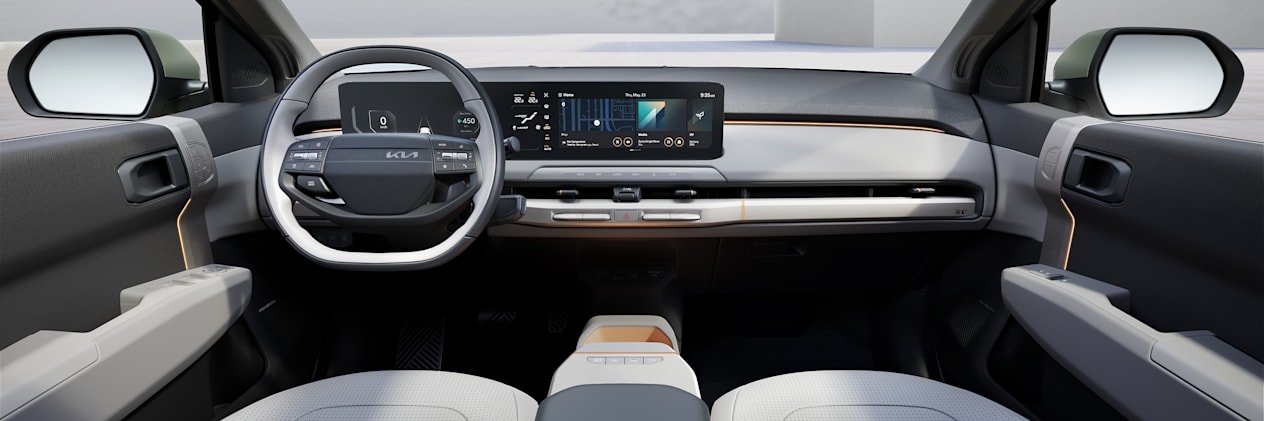 Kia EV3 2025 : intérieur et tableau de bord