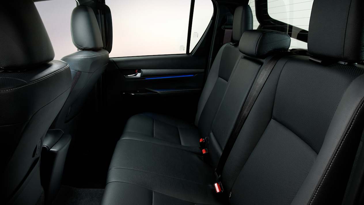 Toyota Hilux 2020 : sièges double cabine