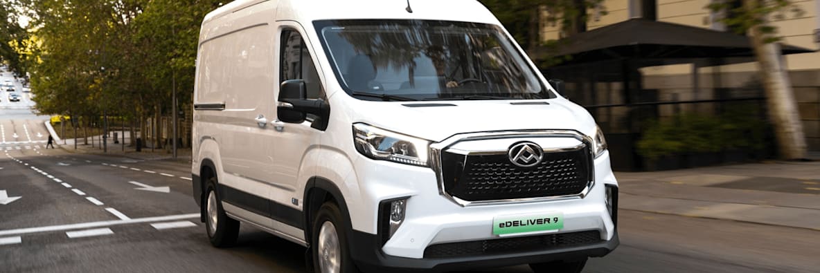 White Maxus eDELIVER 9