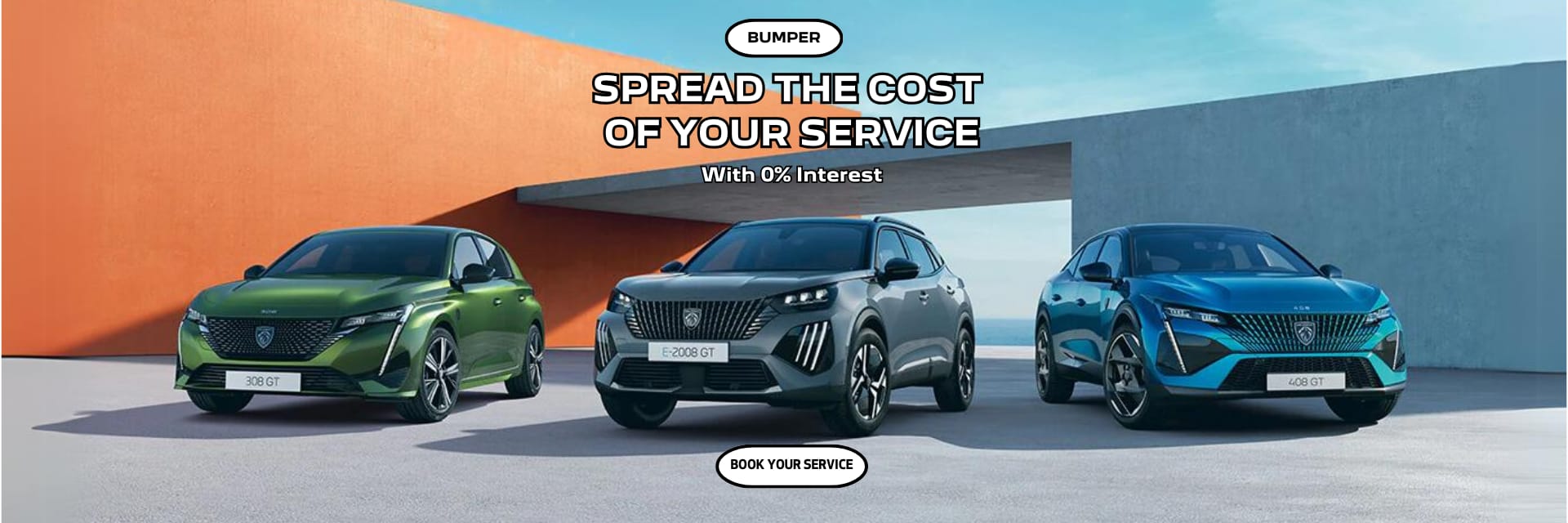 Peugeot Bumper Book your service with 0% interest