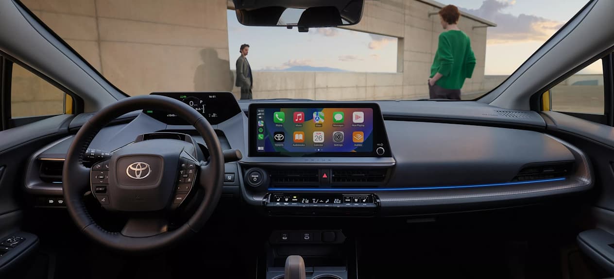 Toyota Prius 2023 : planche de bord et écran