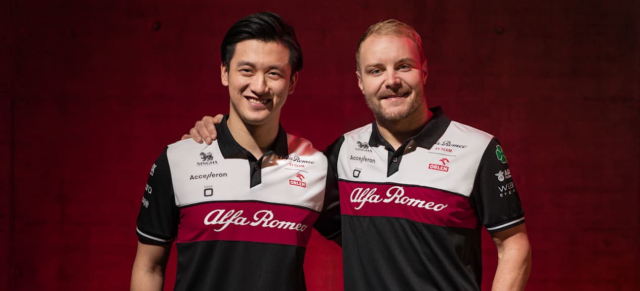 Alfa Romeo F1 2022 : Valteri Bottas et Guanyu Zhou