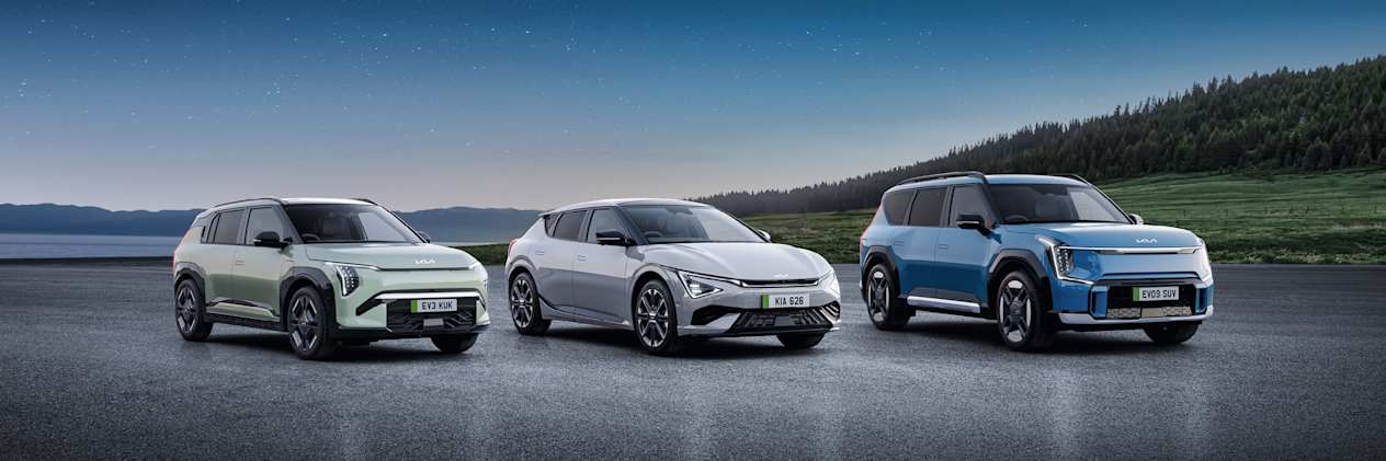 Great EV range from Kia