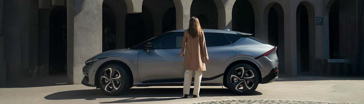 Kia EV6 vue de profil