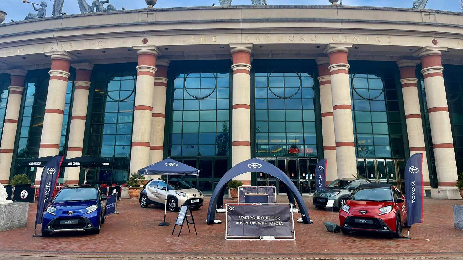 RRG Toyota Spicy showcase at The Trafford Centre