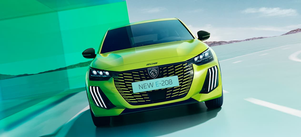 Peugeot 208 2023 : face avant
