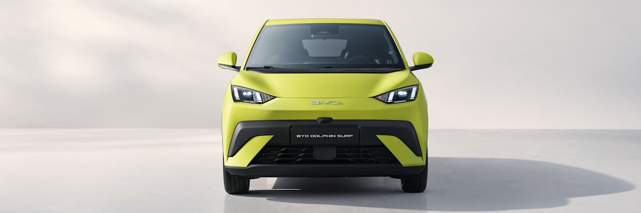 BYD Dolphin Surf 2025 : face avant statique