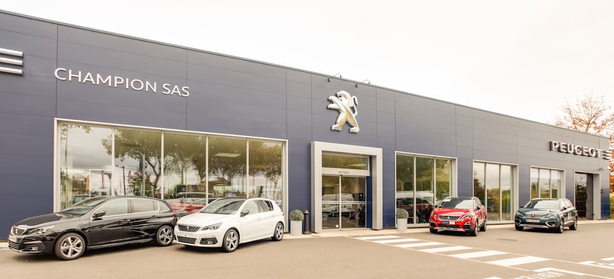 Concession Peugeot à Beaune