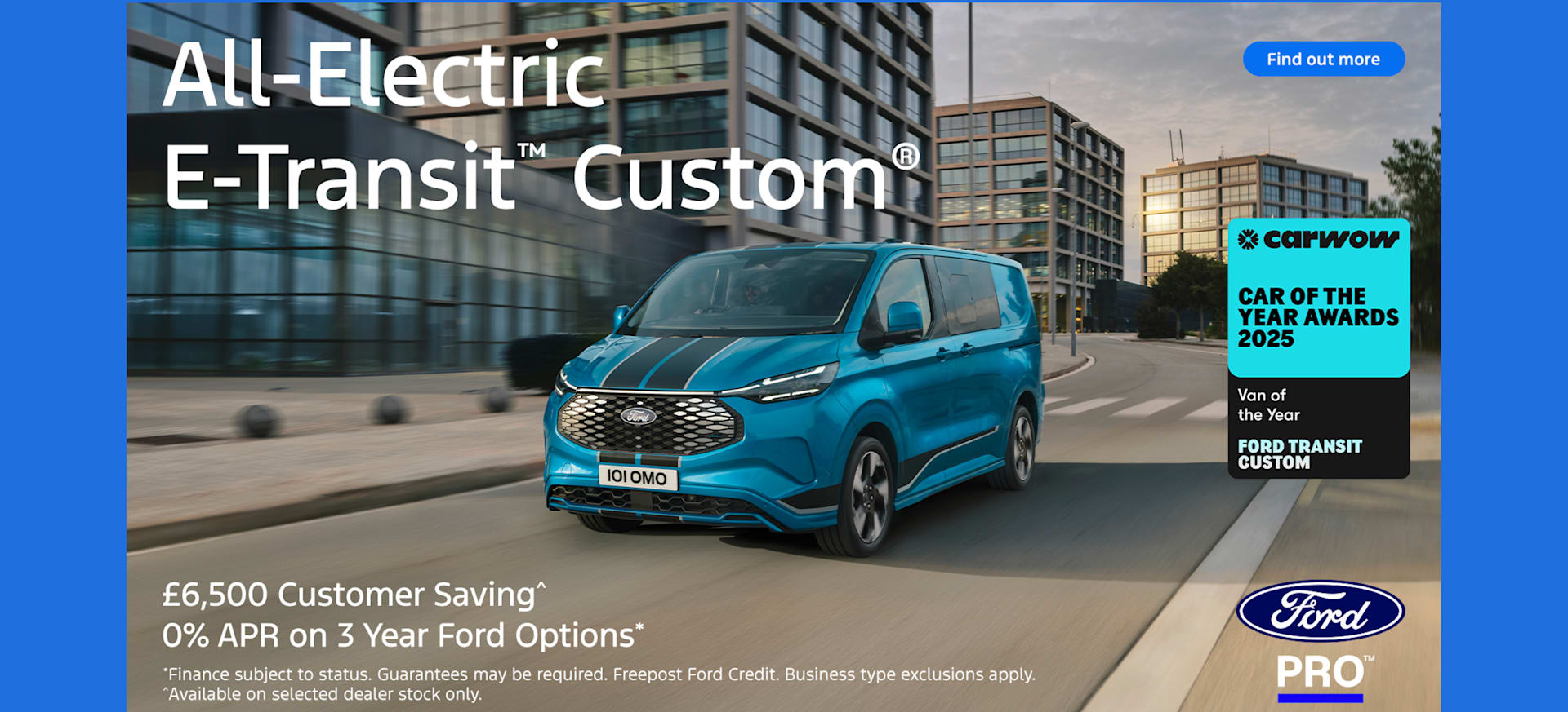 All-Electric E-Transit Custom