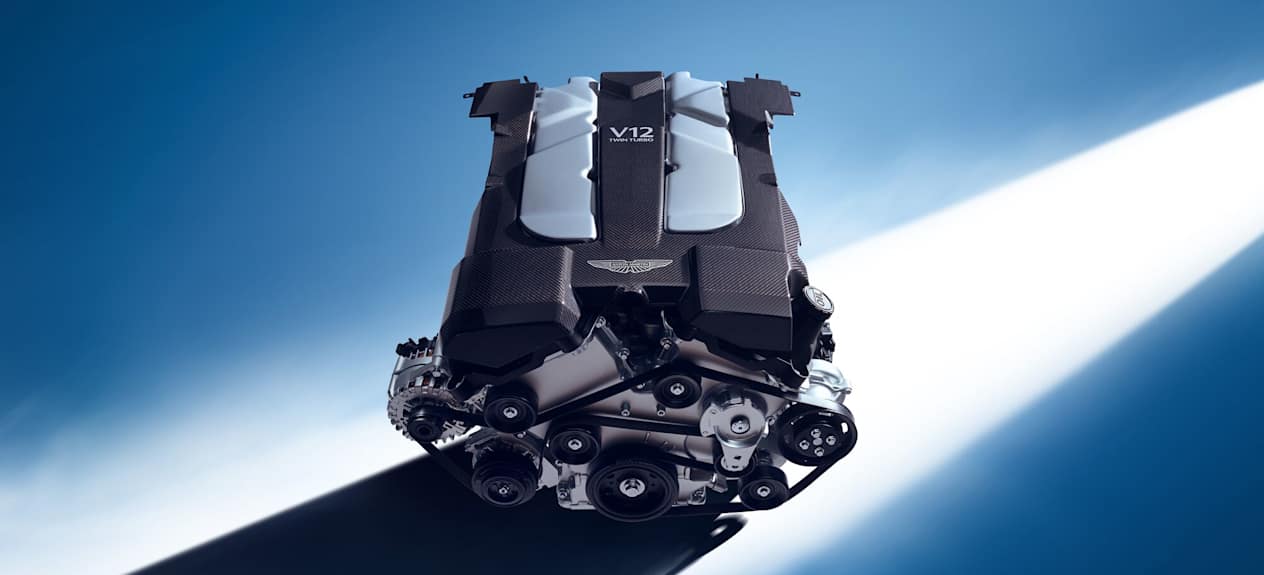 Aston Martin Vanquish 2024 : moteur V12