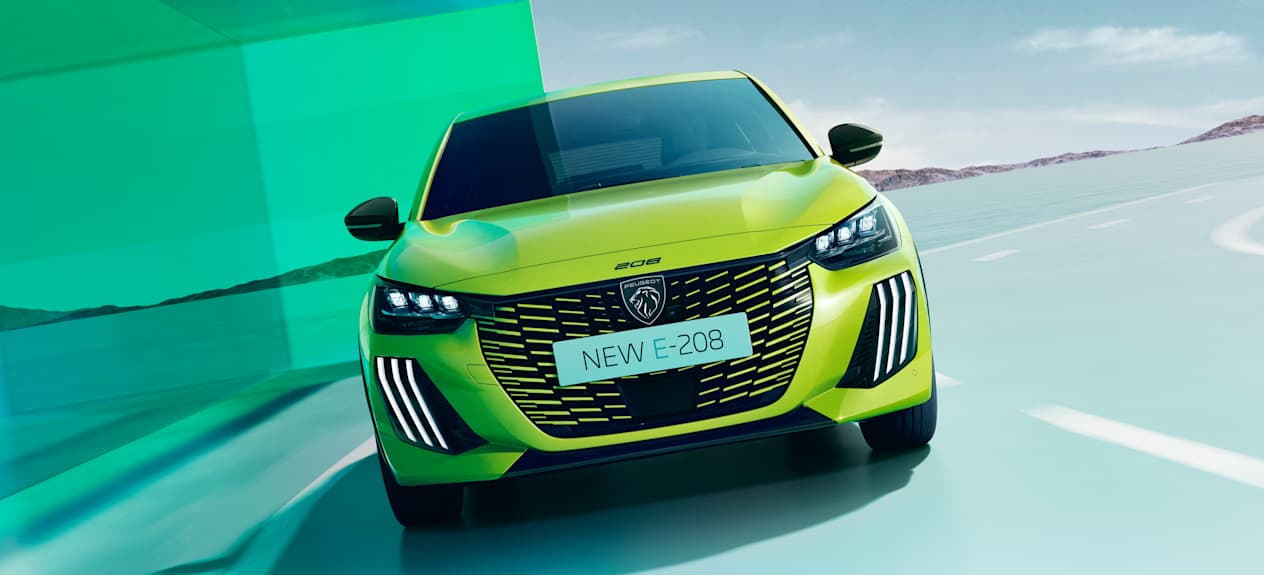 Peugeot 208 2023 : face avant
