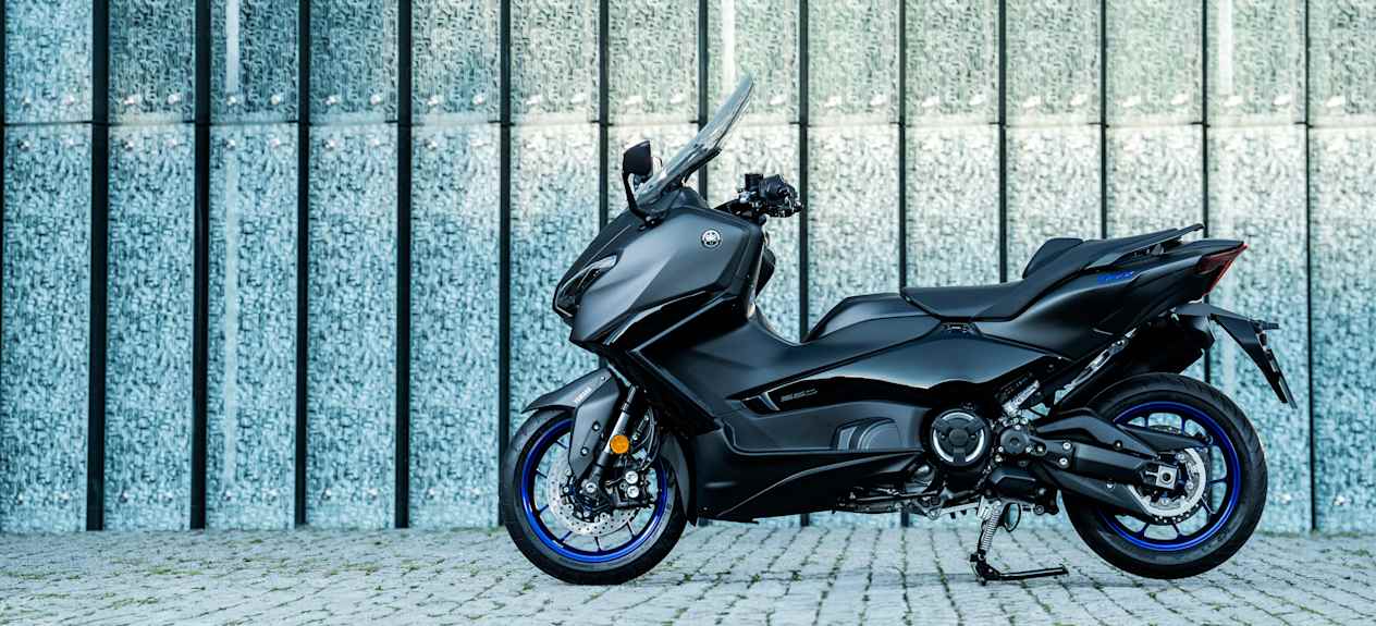 Yamaha TMAX 2025 : profil gauche statique