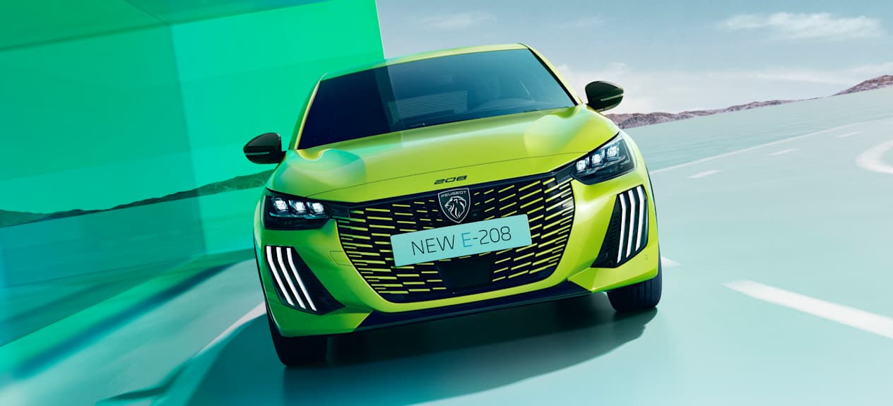 Peugeot 208 2023 : face avant