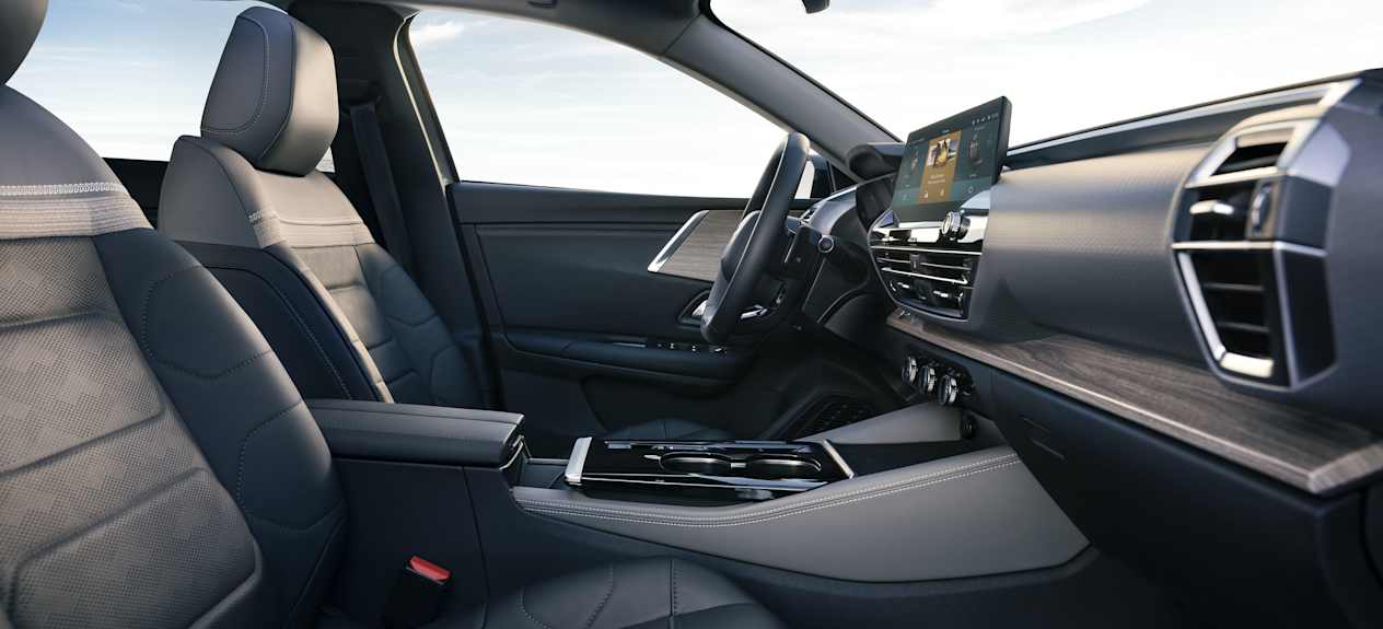 Nouvelle Citroën C5 X : habitacle avec toit ouvant