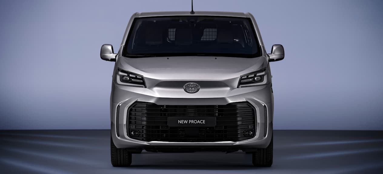 Toyota Proace 2024 : face avant statique