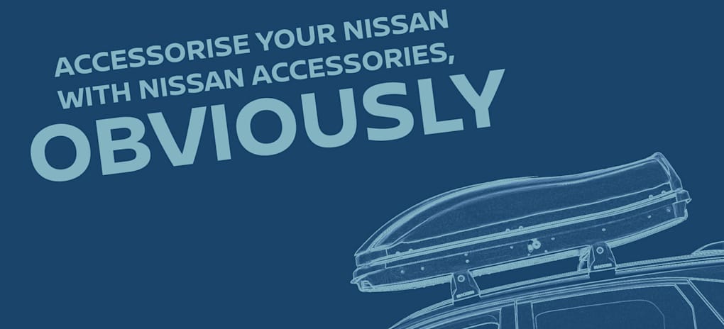 Genuine Nissan Accessories Banner Genuine Nissan Accessories Banner