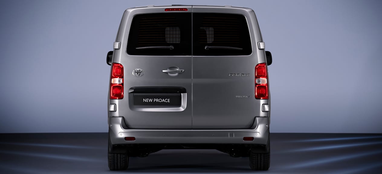 Toyota Proace 2024 : face arrière statique