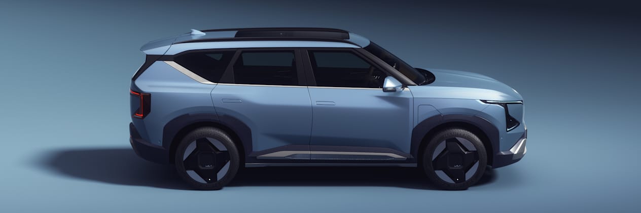 Kia EV5 2024 : profil droit