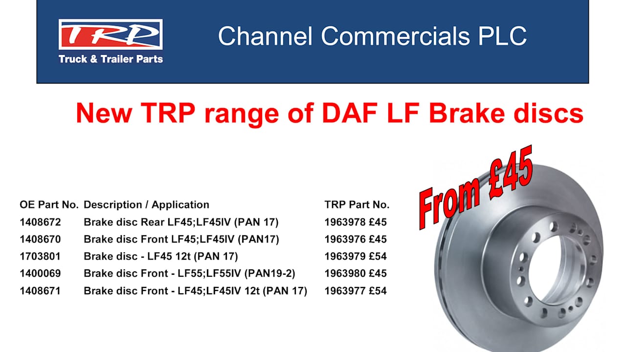 LF Brake Discs