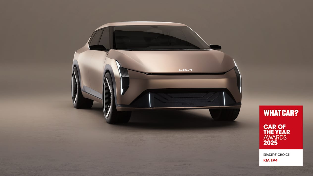 Kia wins Whatcar awards 2025 for the upcoming EV4