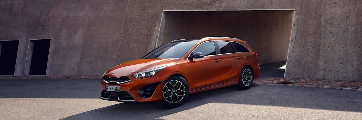 Kia Ceed SW 2021 : trois quarts avant