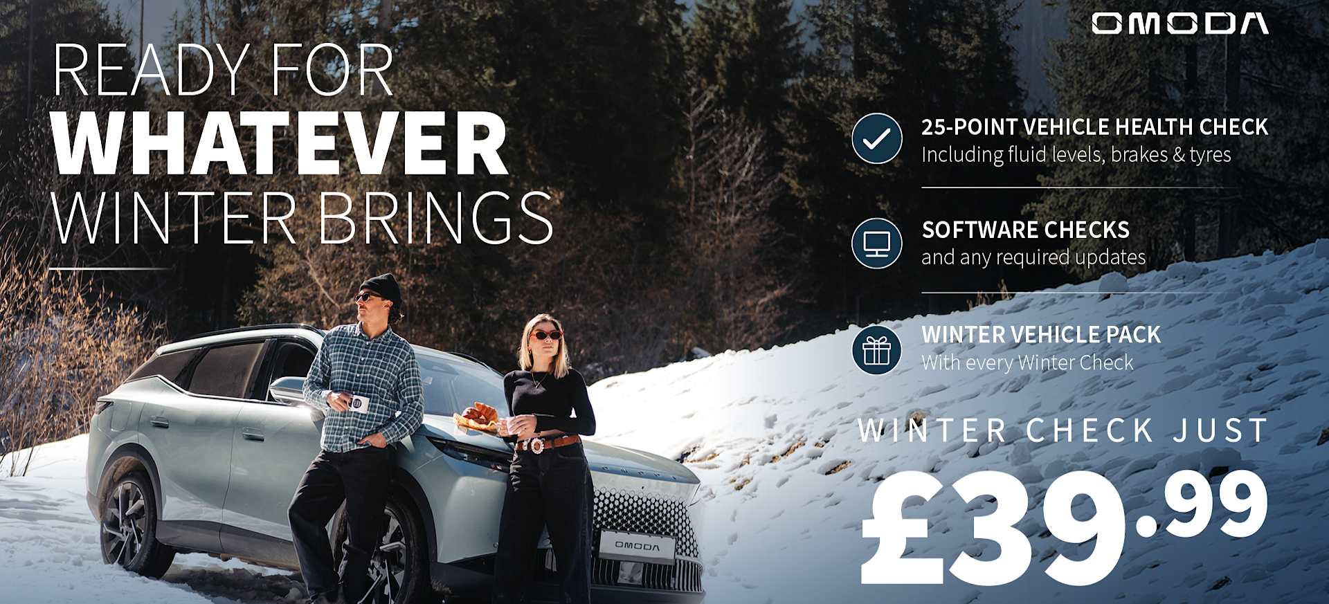 Get your OMODA winter ready for just £39.99