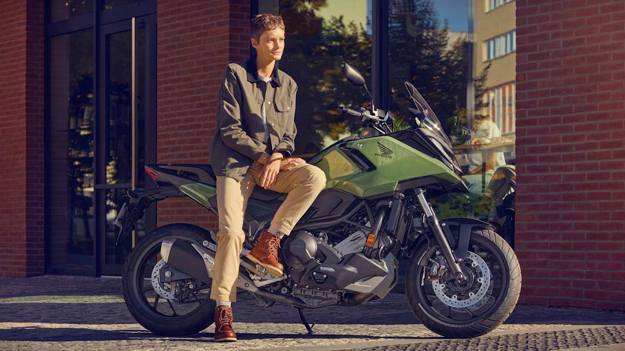 Honda NC750X 2025 : bequille latérale