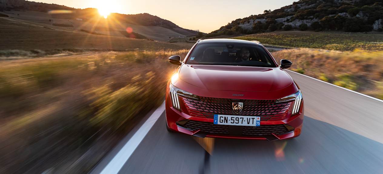 Peugeot 508 SW 2023 : face avant