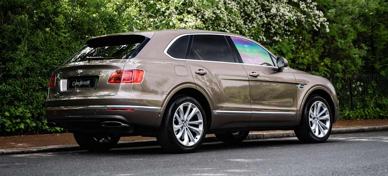 Luxury SUV Rear View