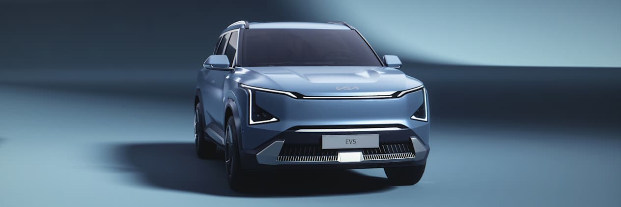 Kia EV5 2024 : face avant